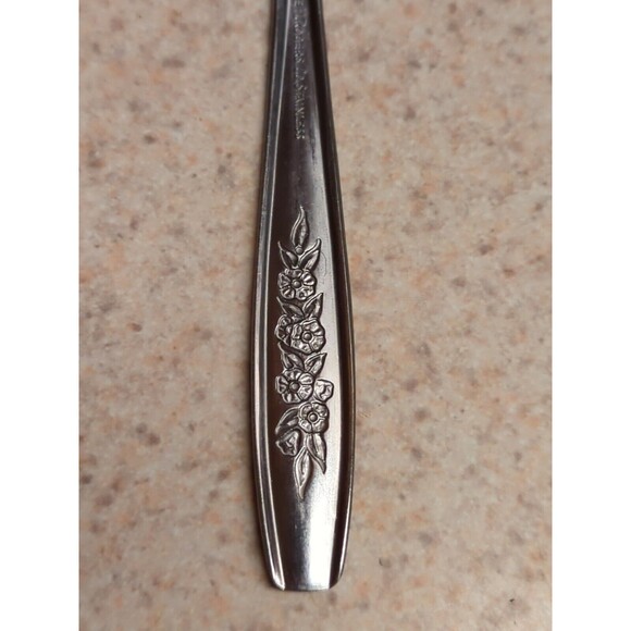 Spoon Oneida Simeon & George Rogers Spring Ballad Flatware Stainless - Picture 7 of 9